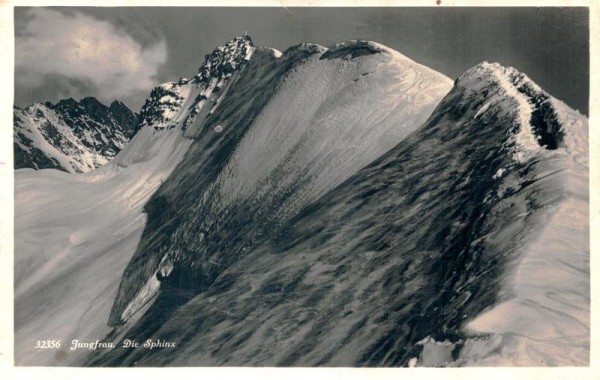 Jungfrau, Die Sphinx Vorderseite