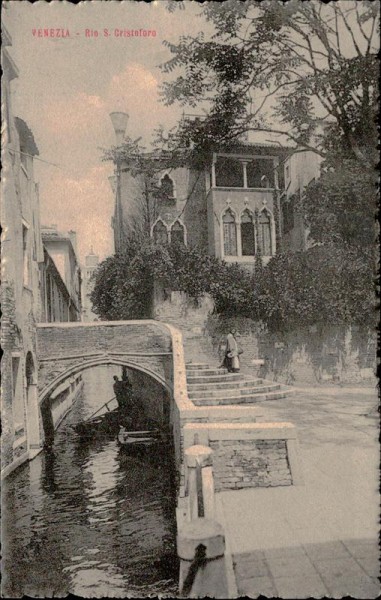 Venezia - Rio S. Cristoforo Vorderseite