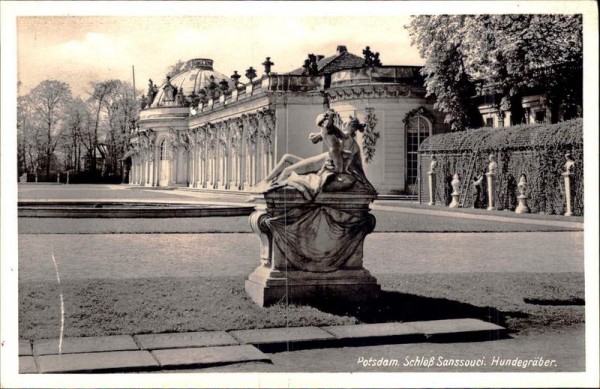 Schloss Sanssouci (Potsdam) Vorderseite