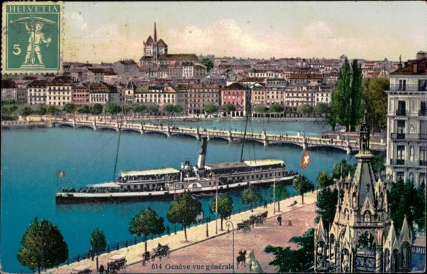 Genève vue générale Vorderseite