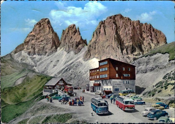 Dolomiti, Passo Sella Vorderseite