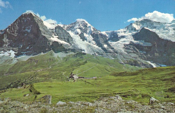 Kleine Scheidegg, Eiger, Mönch und Jungfrau