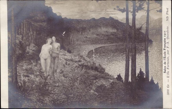 L'Ile fortunée, Queulvée Vorderseite