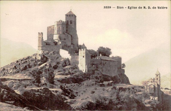 Basilique de Valère Vorderseite