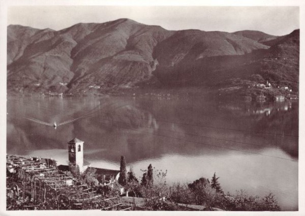 Brissago (Lago Maggioro) mit Blick gegen Gambarogno