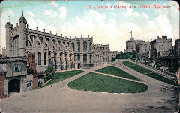St George's Chapel, Windsor Castle Vorderseite