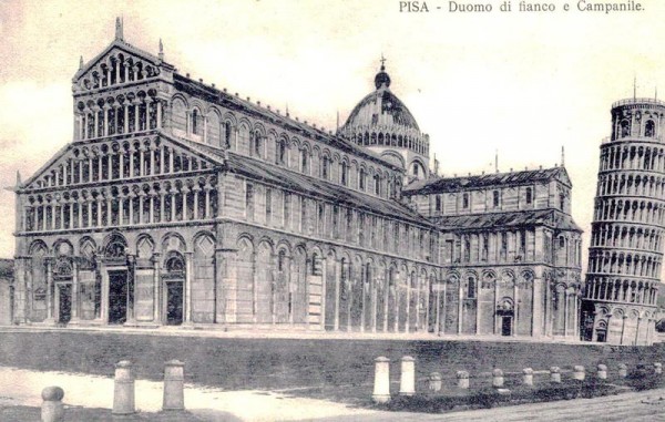 Pisa - Duomo di fianco e Campanile Vorderseite