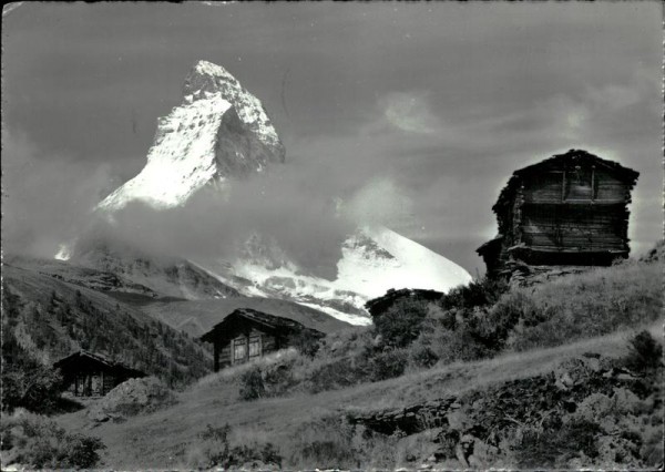 Zermatt - Winkelmatten mit Matterhorn (4478 m) Vorderseite