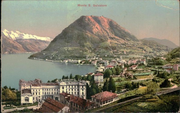 Monte S. Salvatore (912 m) Vorderseite