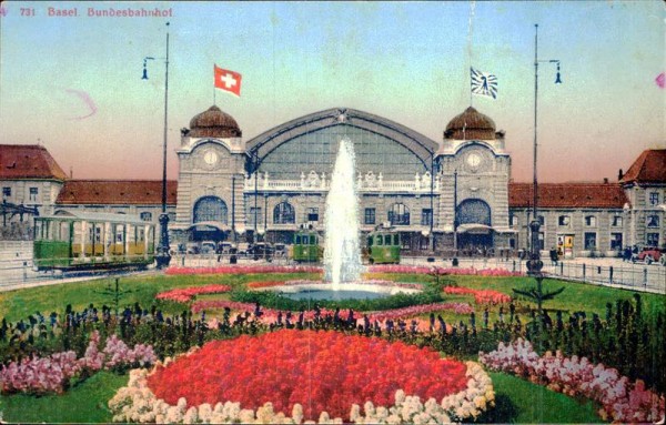 Bahnhof Basel Vorderseite