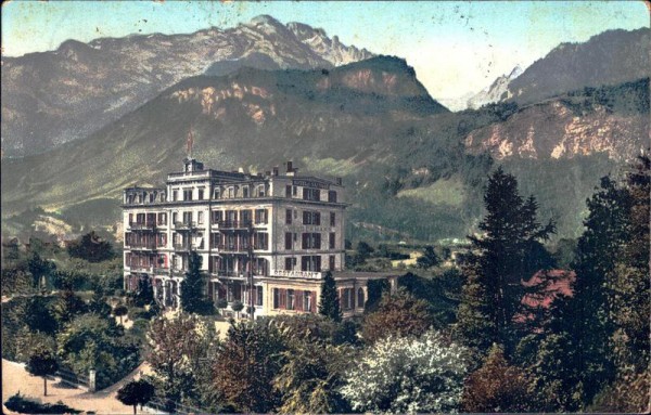 Meiringen Hotel du Sauvage Vorderseite