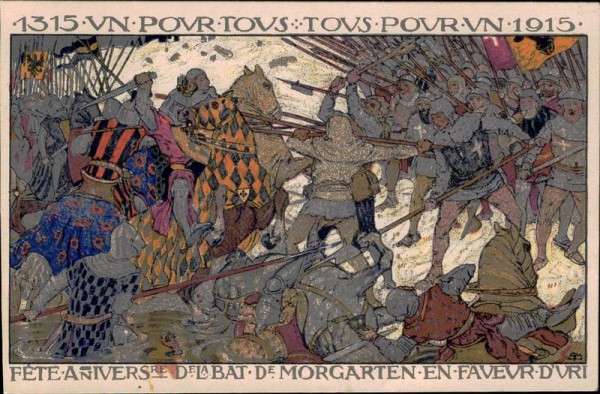 Morgarten 1315-1915 Vorderseite