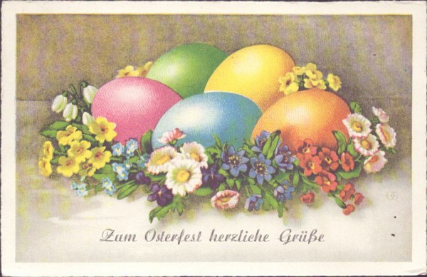 Zum Osterfest herzliche Grüsse