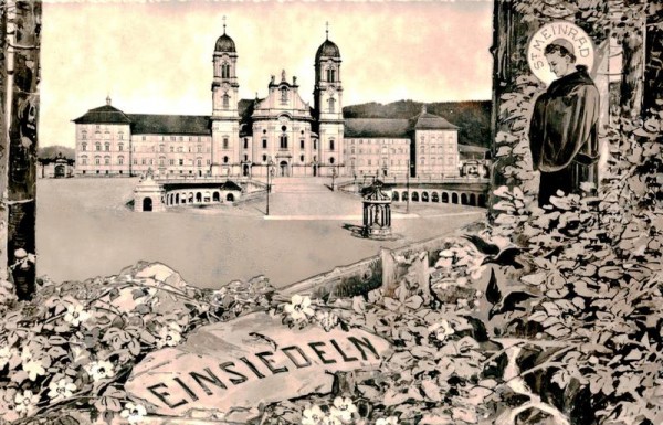 Kloster Einsiedeln Vorderseite