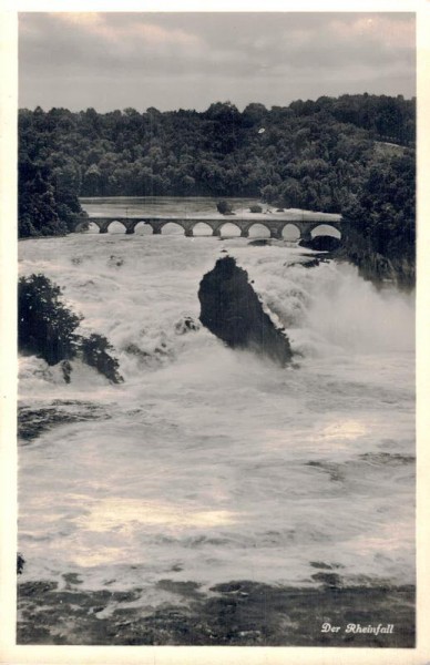 Der Rheinfall Vorderseite