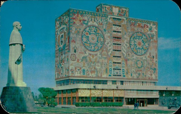 Biblioteca de la Ciudad Universitaria Vorderseite