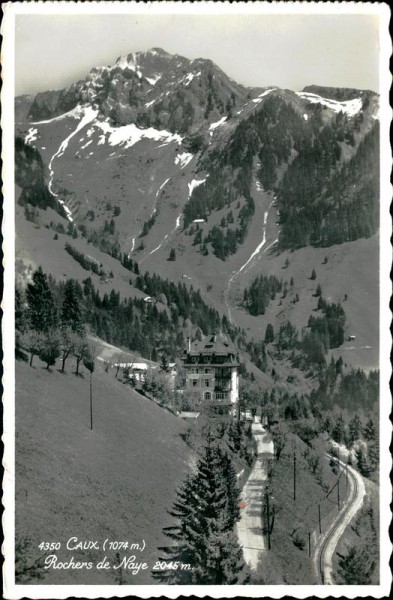 Caux (Montreux) Vorderseite