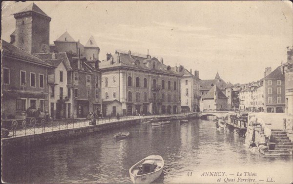 Annecy - Le Thion et Quai Perrière