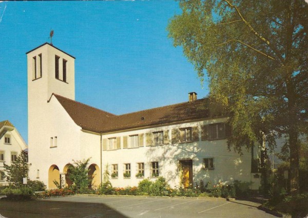 Evang.-ref. Kirche, Stans Vorderseite