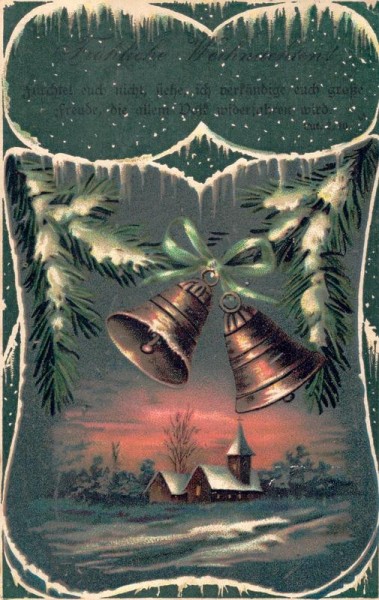 Frohe Weihnachten Vorderseite