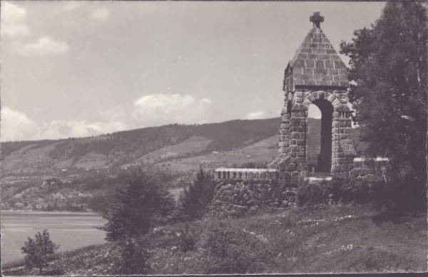 Oberägeri, Morgartendenkmal Vorderseite
