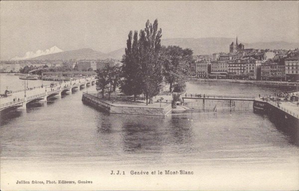 Genève et le Mont-Blanc Vorderseite