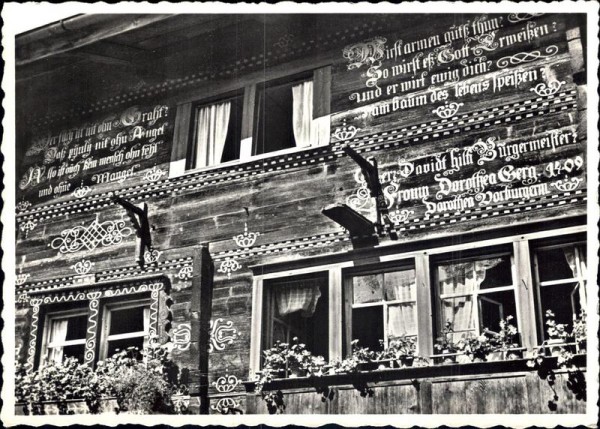 Werdenberg bei Buchs Vorderseite