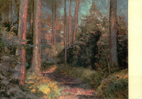Waldlichtung, Reinhold Kündig Vorderseite