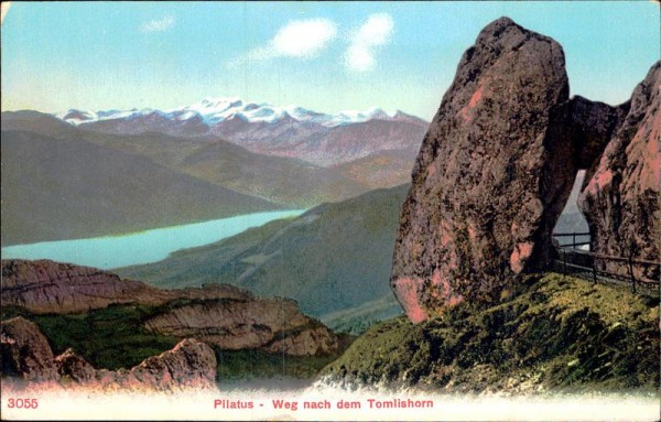 Pilatus - Weg nach dem Tomlishorn Vorderseite