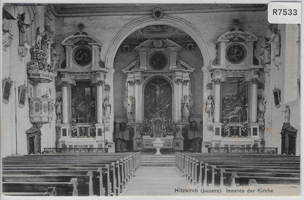 Hitzkirch - Inneres der Kirche