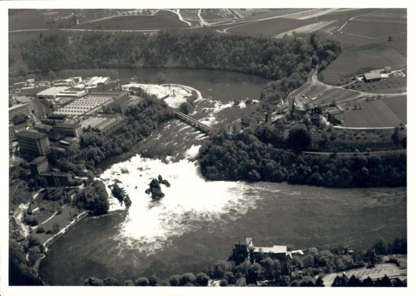 8212 Neuhausen am Rheinfall, SIG allCap AG/ Schloss Laufen mit Rheinfall Vorderseite