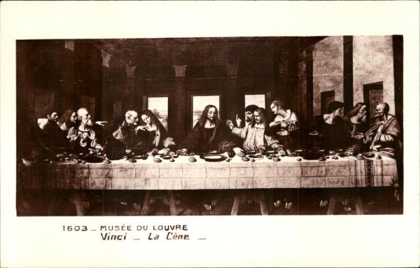 Musée du Louvre - Vinci La Cène Vorderseite