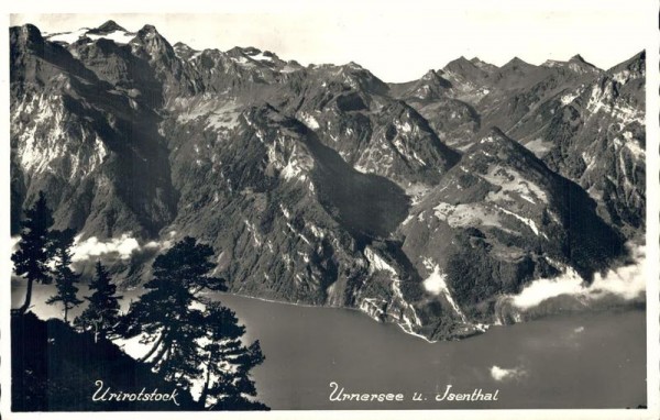 Urirotstock. Urnersee und Jesenthal Vorderseite