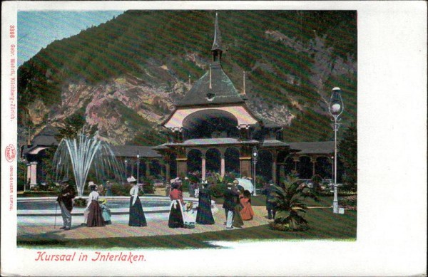 Kursaal in Interlaken Vorderseite