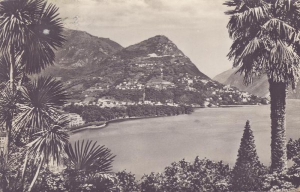 Lugano. Monte Brè Vorderseite