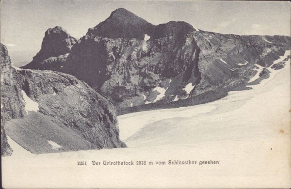 Der Urirothstock vom Schlossthor gesehen
