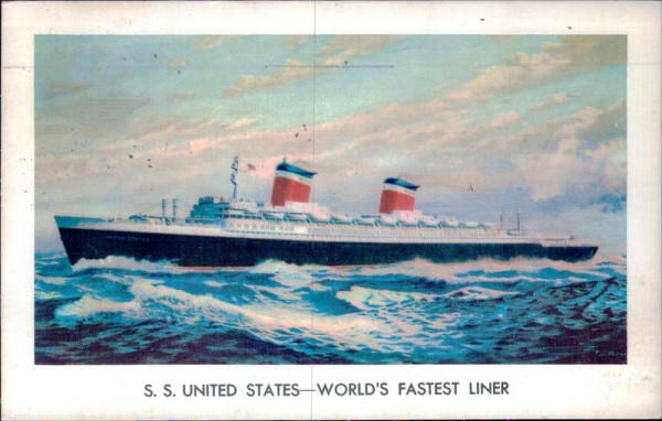 S.S. United States Vorderseite