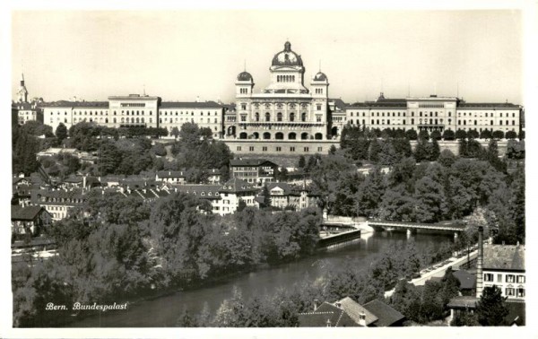 Bundespalast, Bern Vorderseite