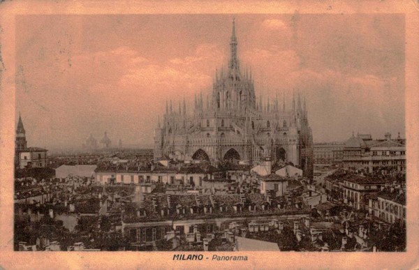 Milano - Panorama Vorderseite