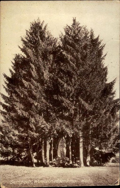 Sempach, Winkelrieddenkmal Vorderseite