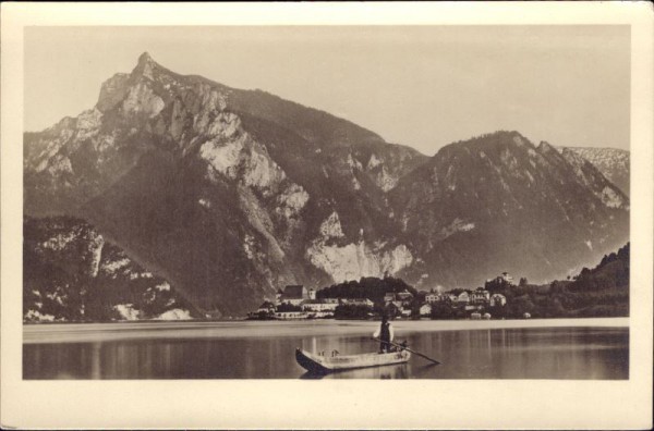 Traunkirchen, mit dem Spitzelstein