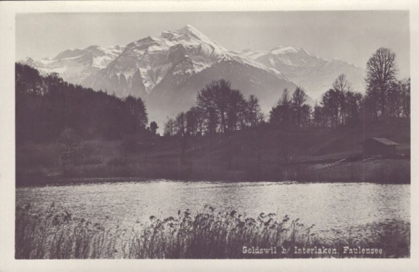 Goldswil bei Interlaken mit Faulensee