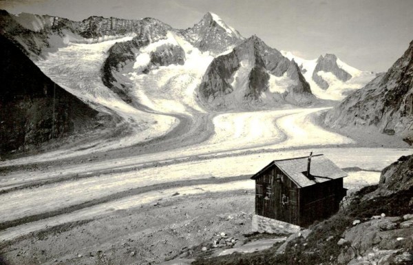 Oberaletschhütte Vorderseite