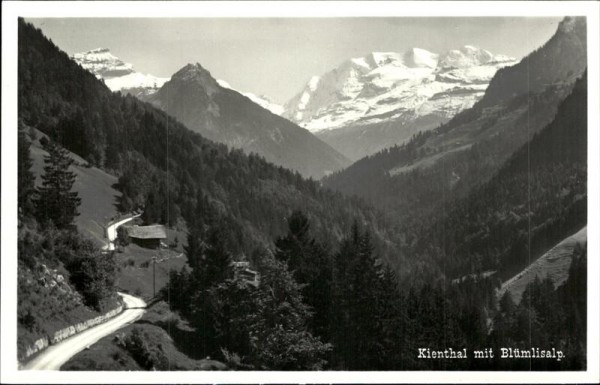 Kiental mit Blümlisalp Vorderseite