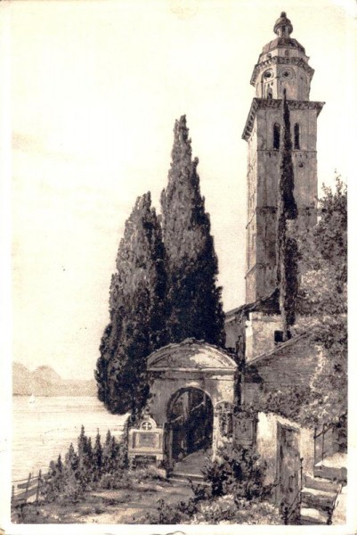 Morcote, Lago di Lugano Vorderseite