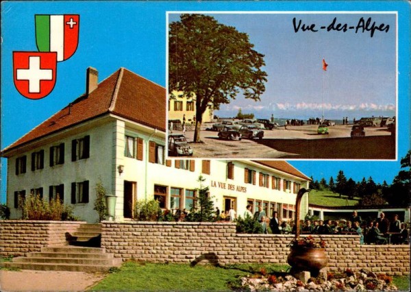 Vue des Alpes Vorderseite