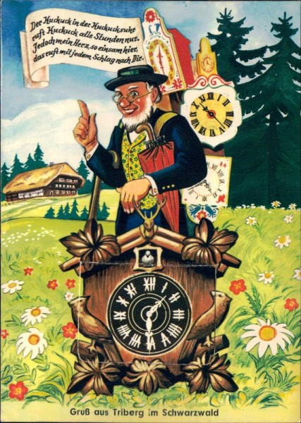 Triberg im Schwarzwald Vorderseite