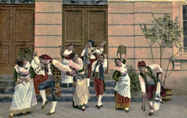 Napoli, Tarantella Sorrentina Vorderseite