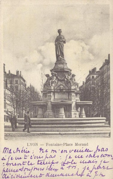 Place du Maréchal-Lyautey (Lyon) Vorderseite