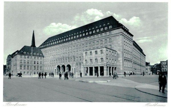 Bochum, Rathaus Vorderseite